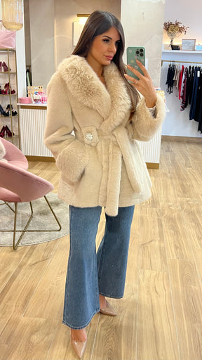 Abrigo Francia Beige