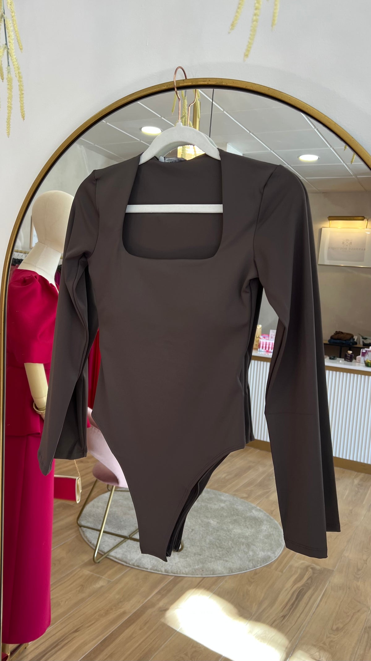 Body Básico Push-Up Marrón