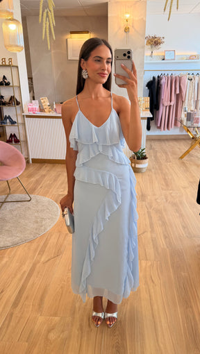 Vestido Delia Celeste