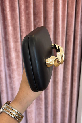 Clutch Negro y Oro