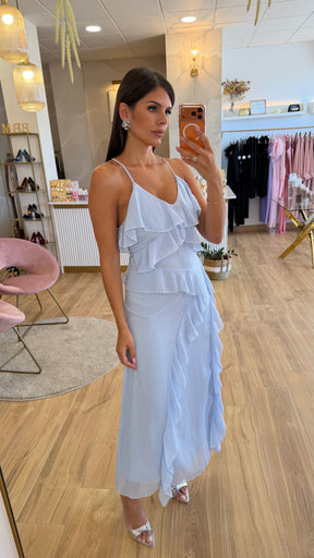 Vestido Delia Celeste