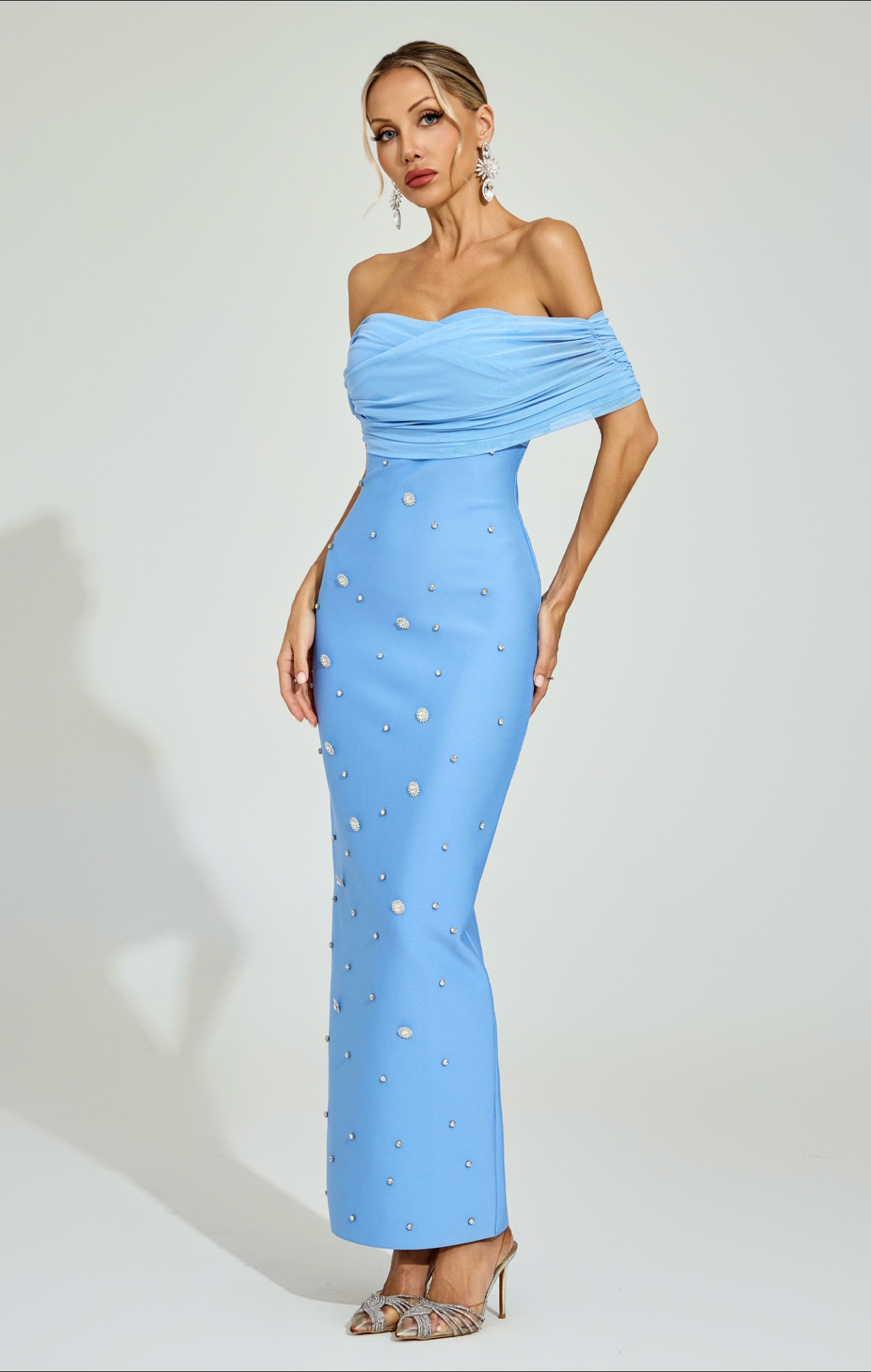 Vestido Bandage Luna Celeste