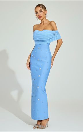 Vestido Bandage Luna Celeste
