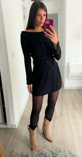 Conjunto Mónica Negro