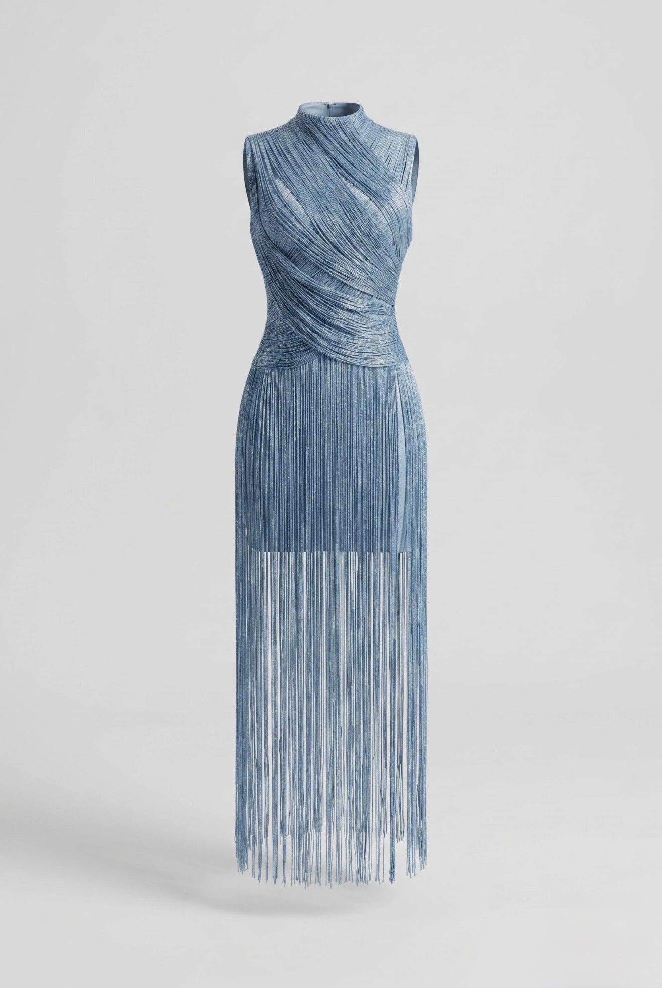 Vestido Bandage Natalia Celeste (PREVENTA - 15 Días Aprox)