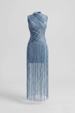Vestido Bandage Natalia Celeste (PREVENTA - 15 Días Aprox)
