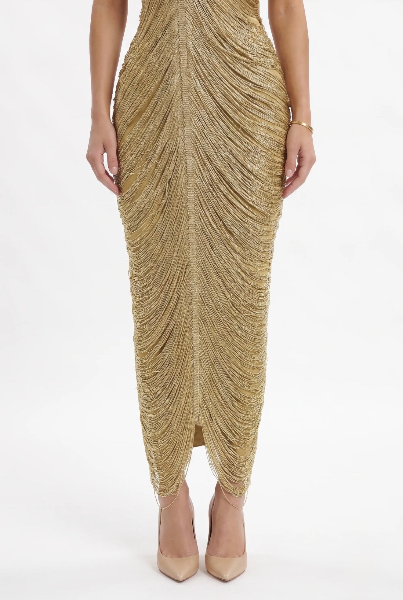 Vestido Bandage Gold (PREVENTA - 15 Días Aprox)