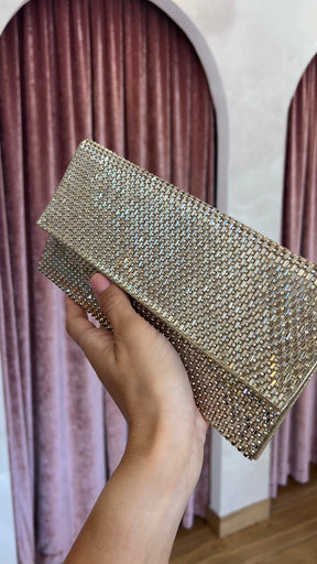 Bolso Cartera Oro
