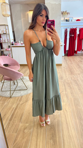 Vestido Verde Largo