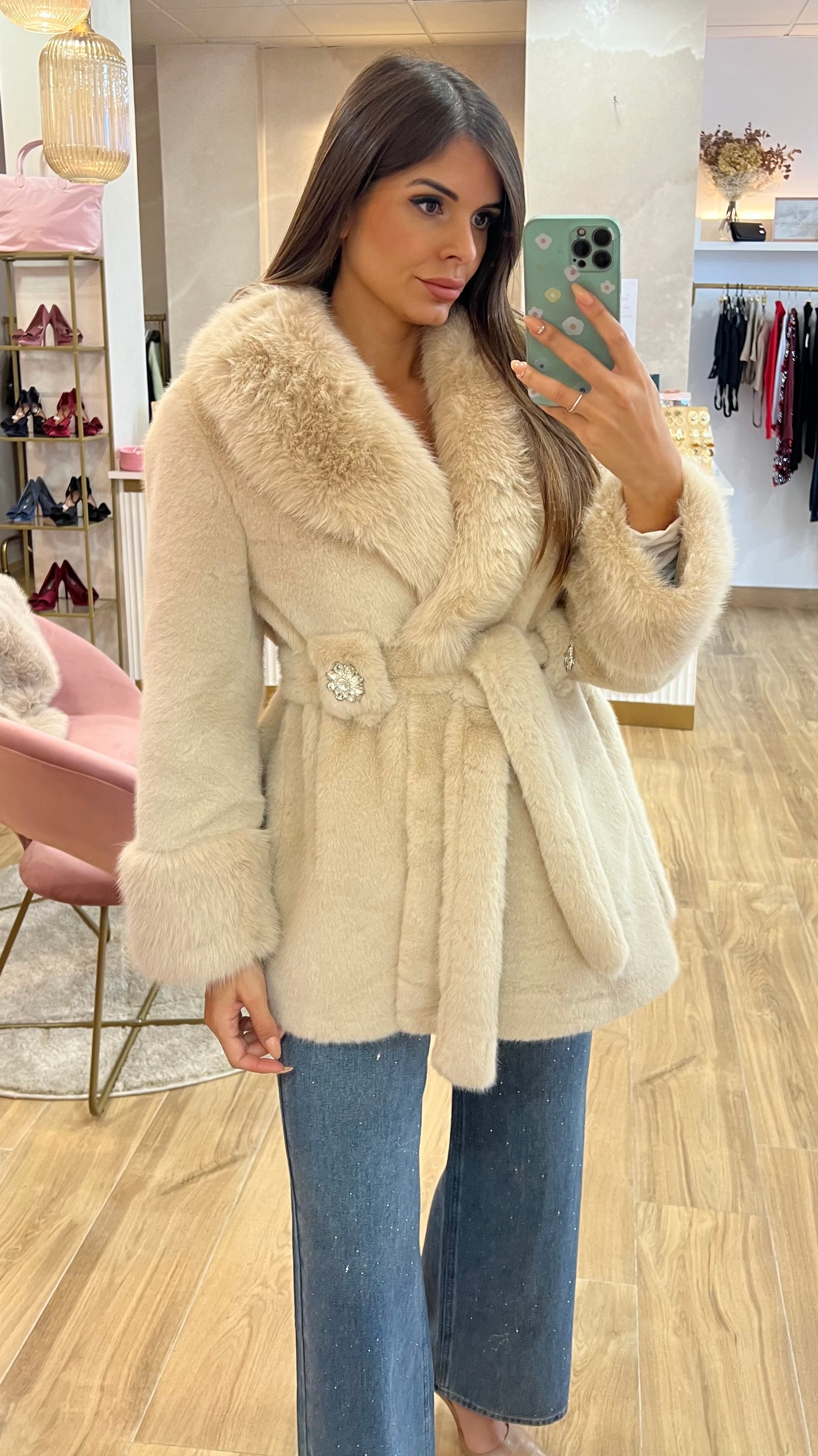 Abrigo Francia Beige