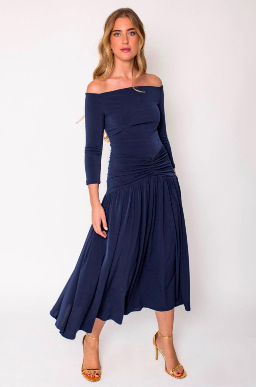 Vestido Amalfi Marino “Made in Spain”