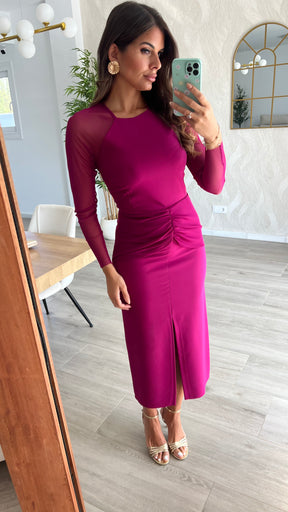 Vestido Aura Buganvilla “Made in Spain”
