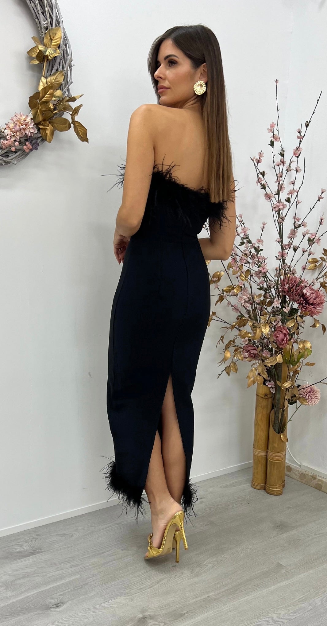 Vestido Bandage Victoria Negro