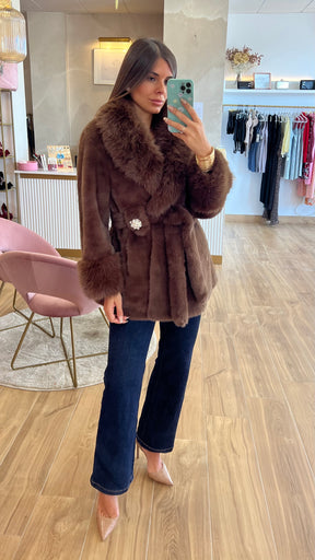 *Preventa* Abrigo Francia Café