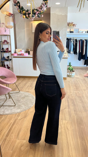 Jersey Perkins Brillito Celeste