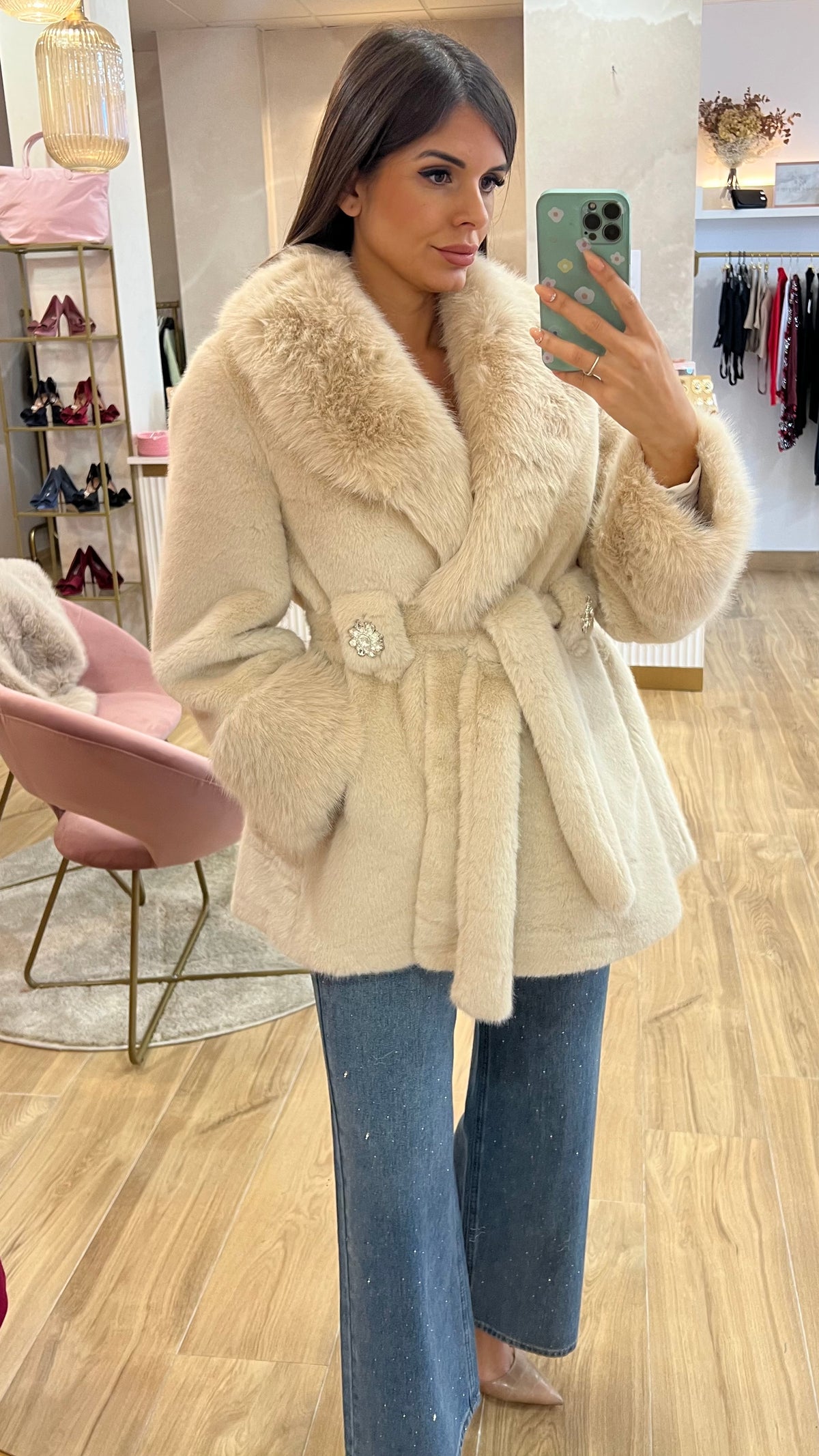 Abrigo Francia Beige