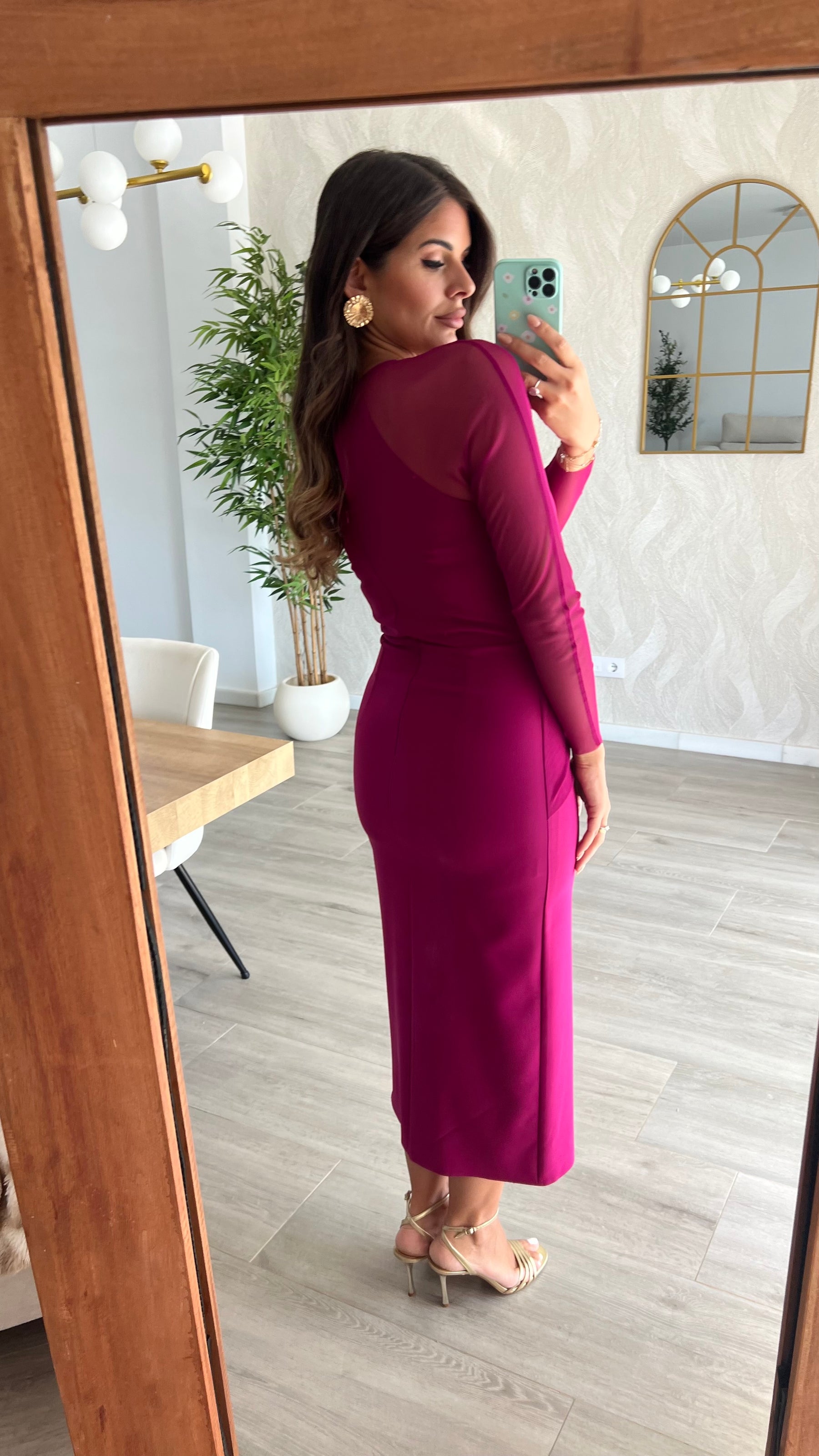 Vestido Aura Buganvilla “Made in Spain”