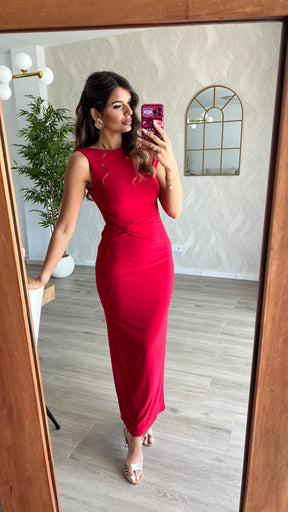 Vestido Lara Rojo “Made in Spain”