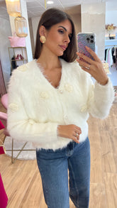 Rebeca Flores Blanca Premium