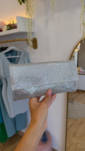 Bolso Cartera Plata