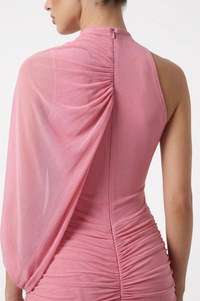 Vestido Draped Rosa