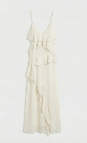 Vestido Delia Beige