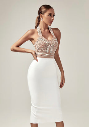 Vestido Bandage Michella Perlas