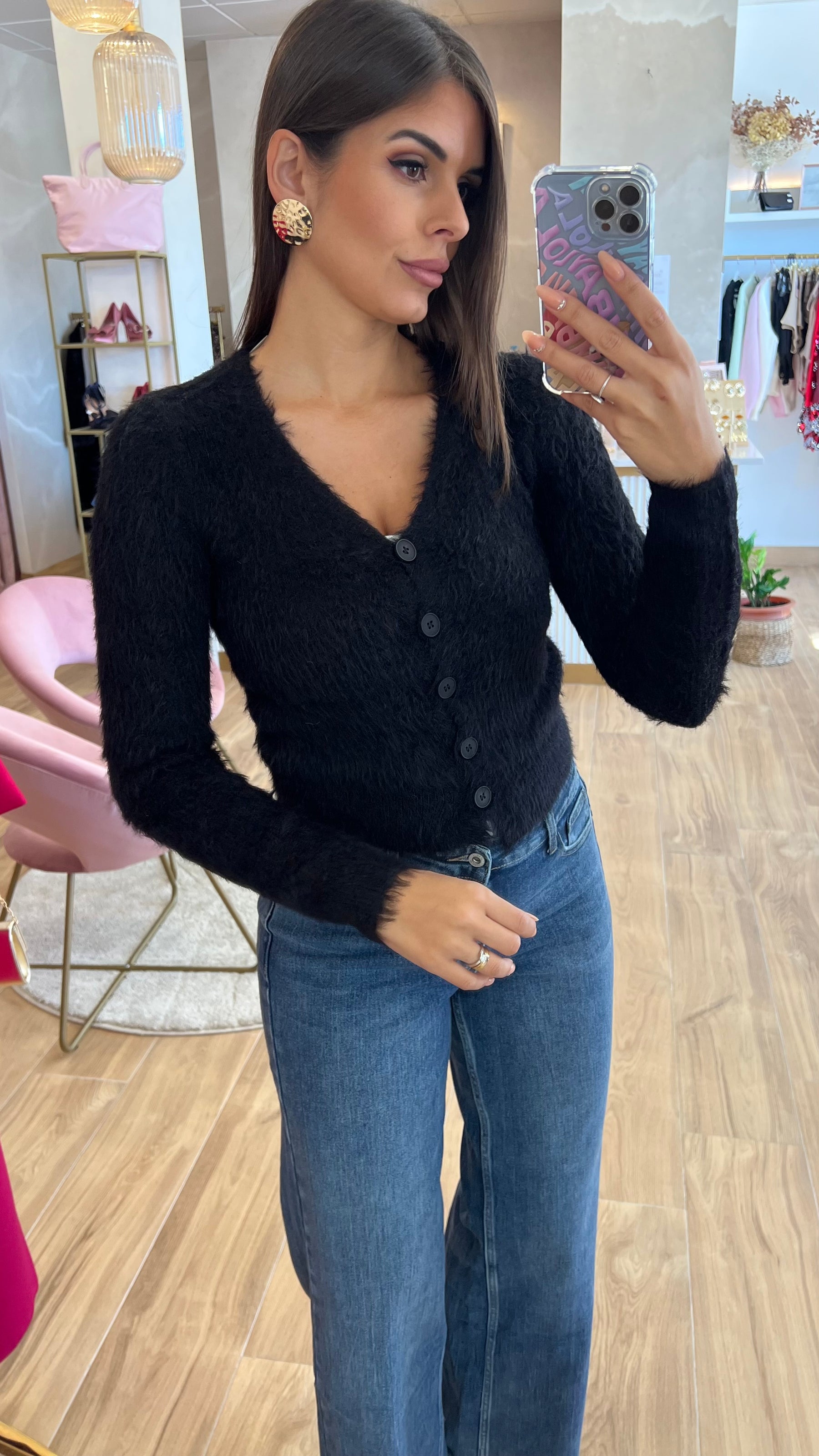 Rebeca Básica Pelito Negro