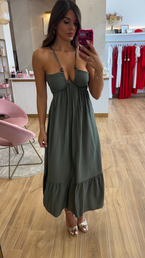 Vestido Verde Largo