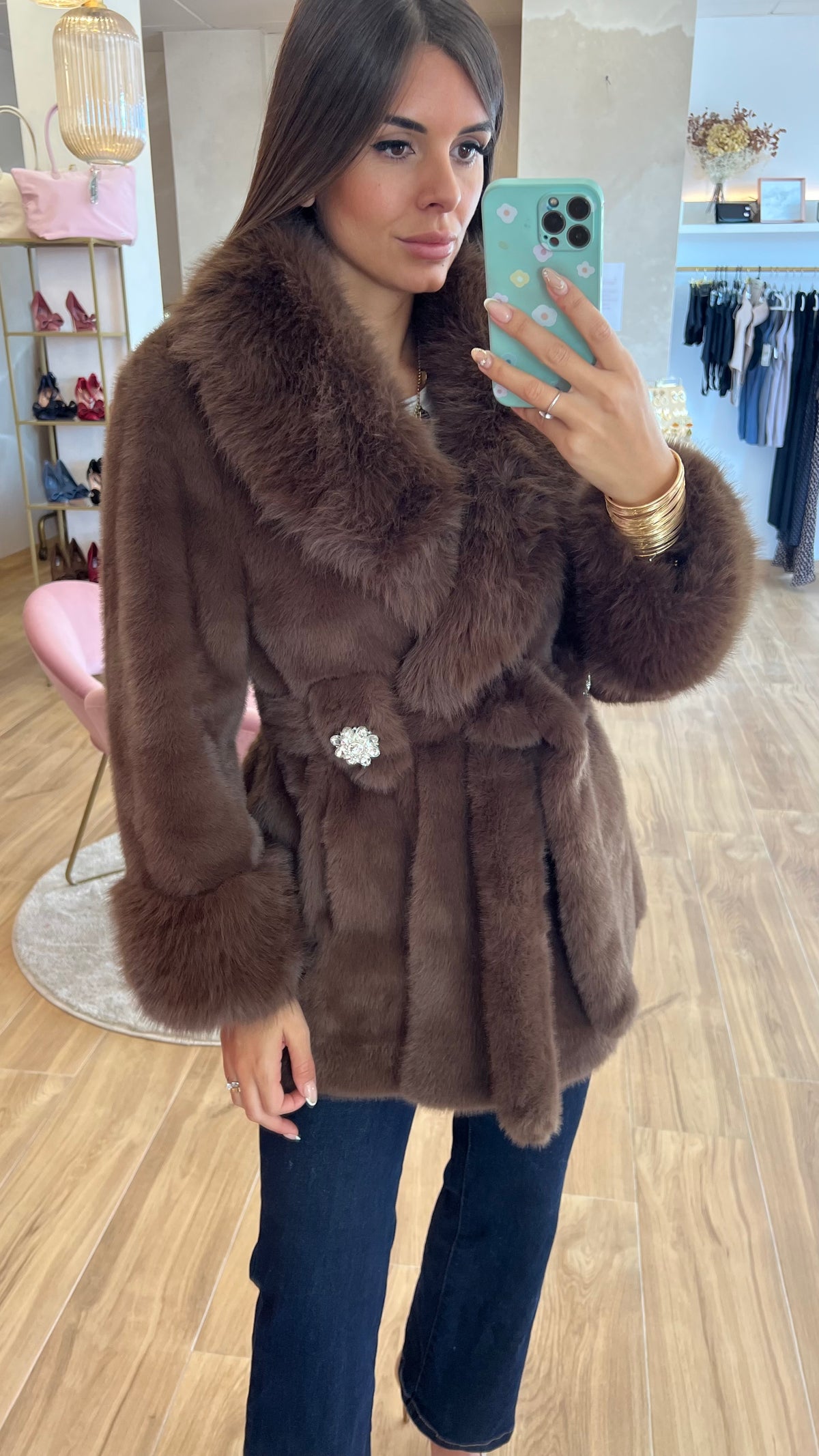 Abrigo Francia Café