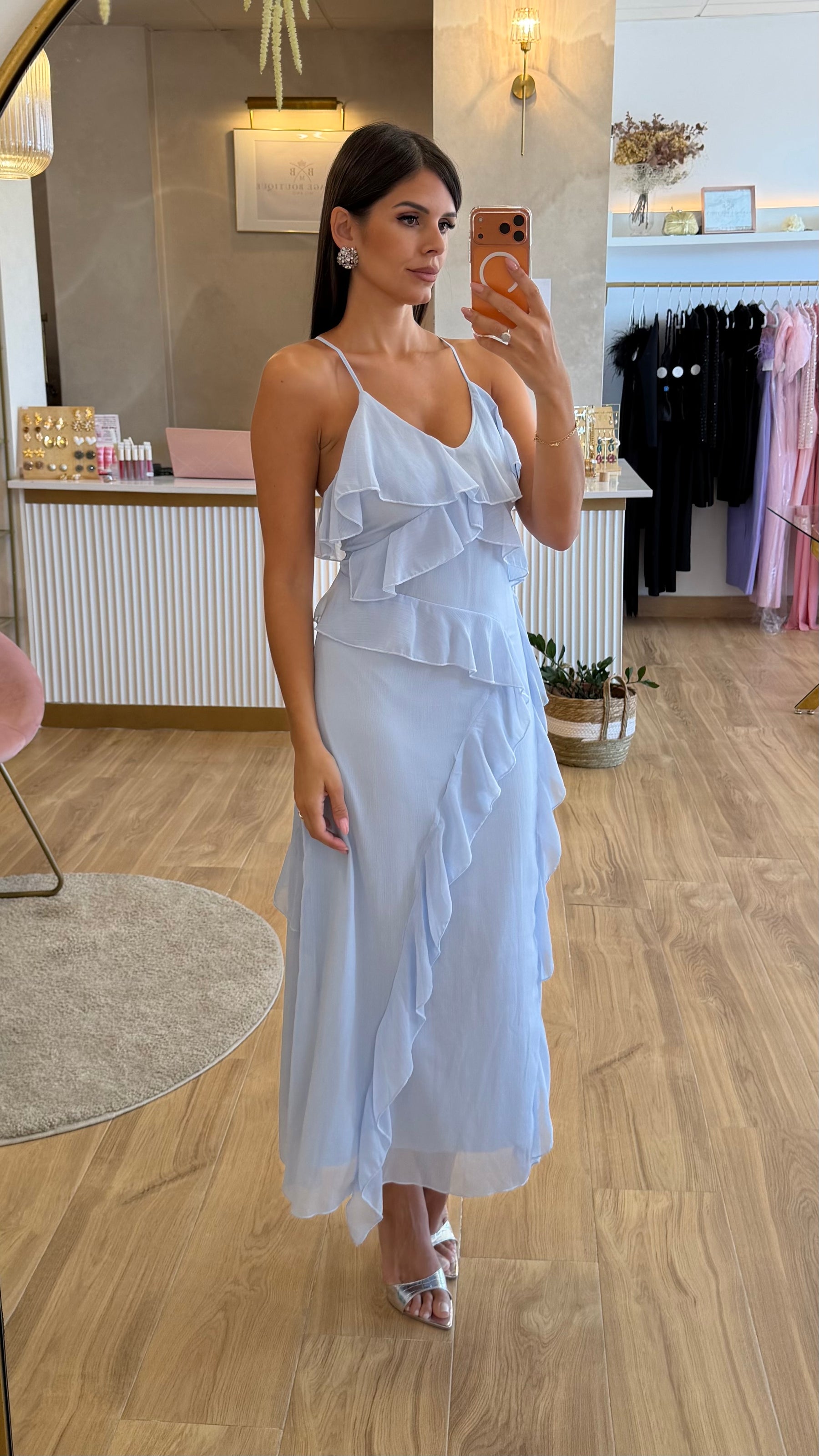 Vestido Delia Celeste