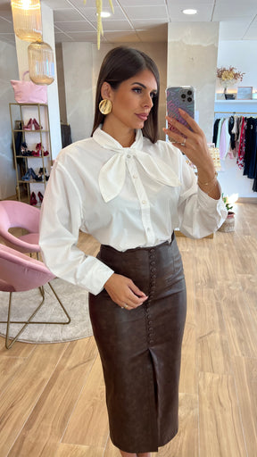 Camisa Blanca Lazada