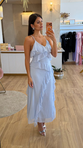 Vestido Delia Celeste