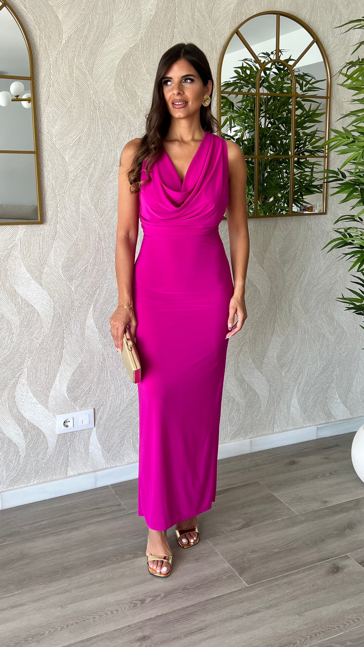 Vestido Martina Fucsia “Made in Spain”