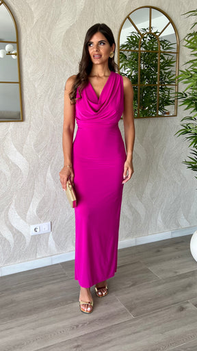 Vestido Martina Fucsia “Made in Spain”