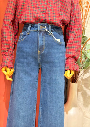 Pantalón Vaquero Wide Leg Elástico