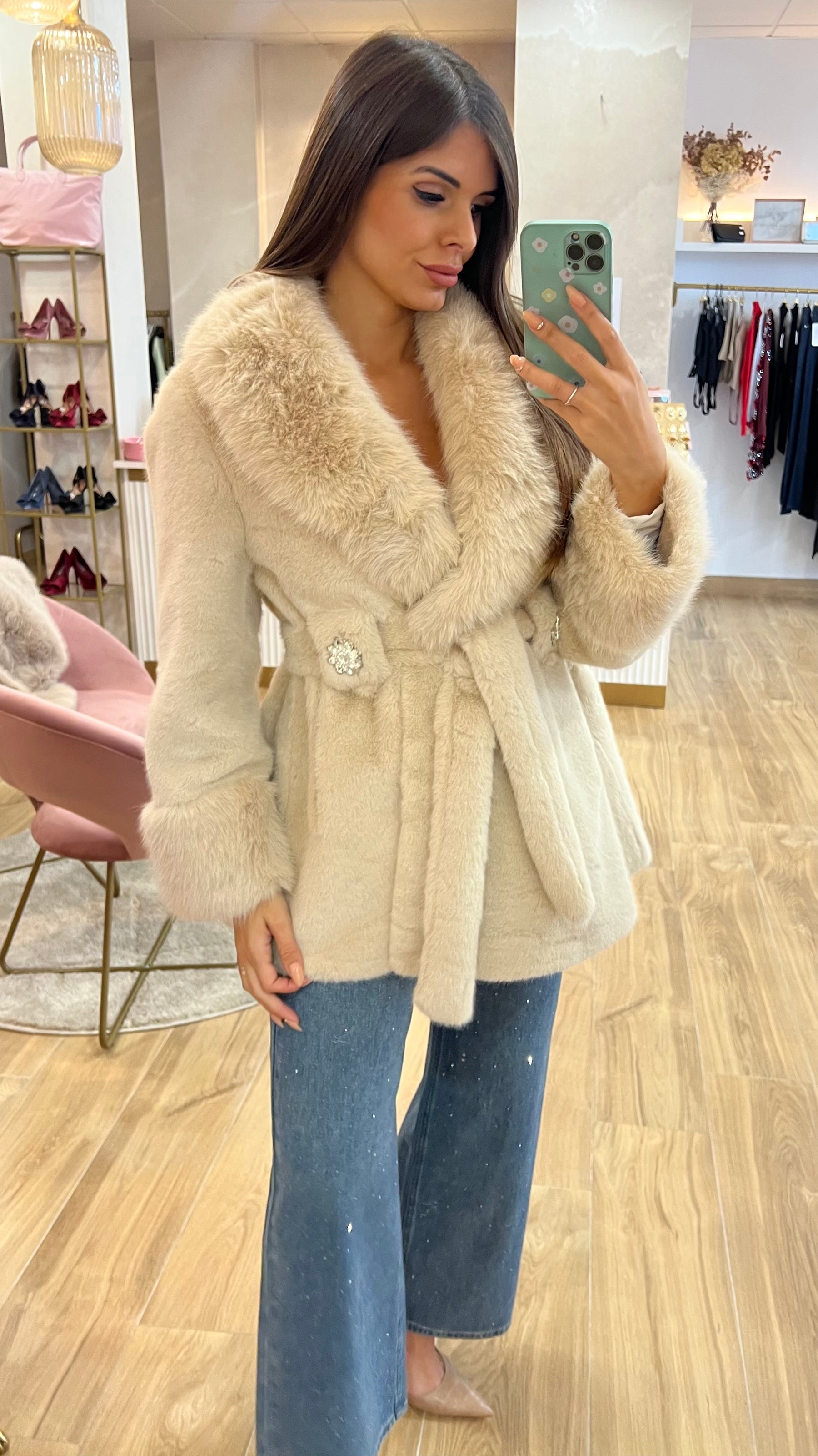 Abrigo Francia Beige