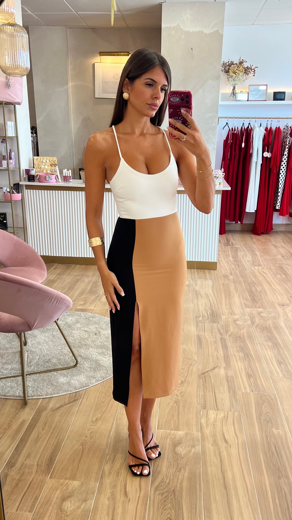 Vestido Bicolor