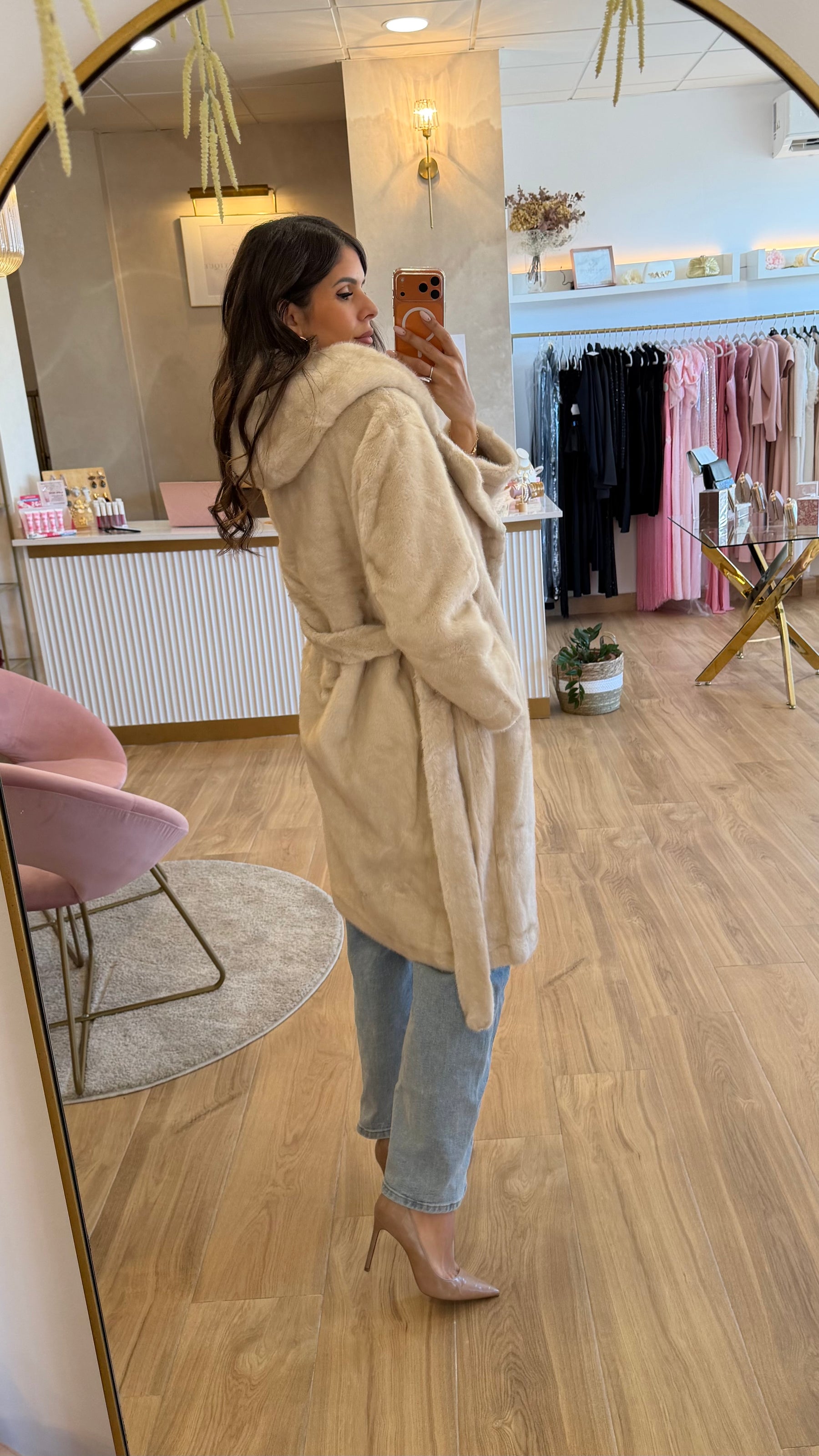 Abrigo Florencia Beige