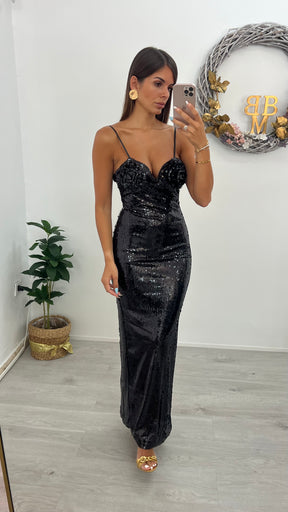 Vestido Tulúm Negro