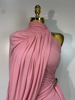 Vestido Draped Rosa