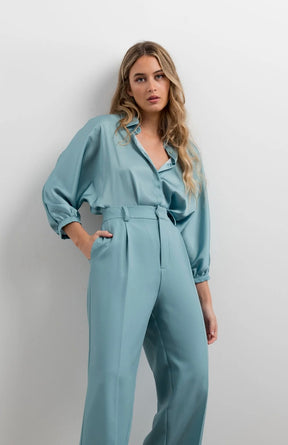 Pantalón Pinzas AguaMarina
