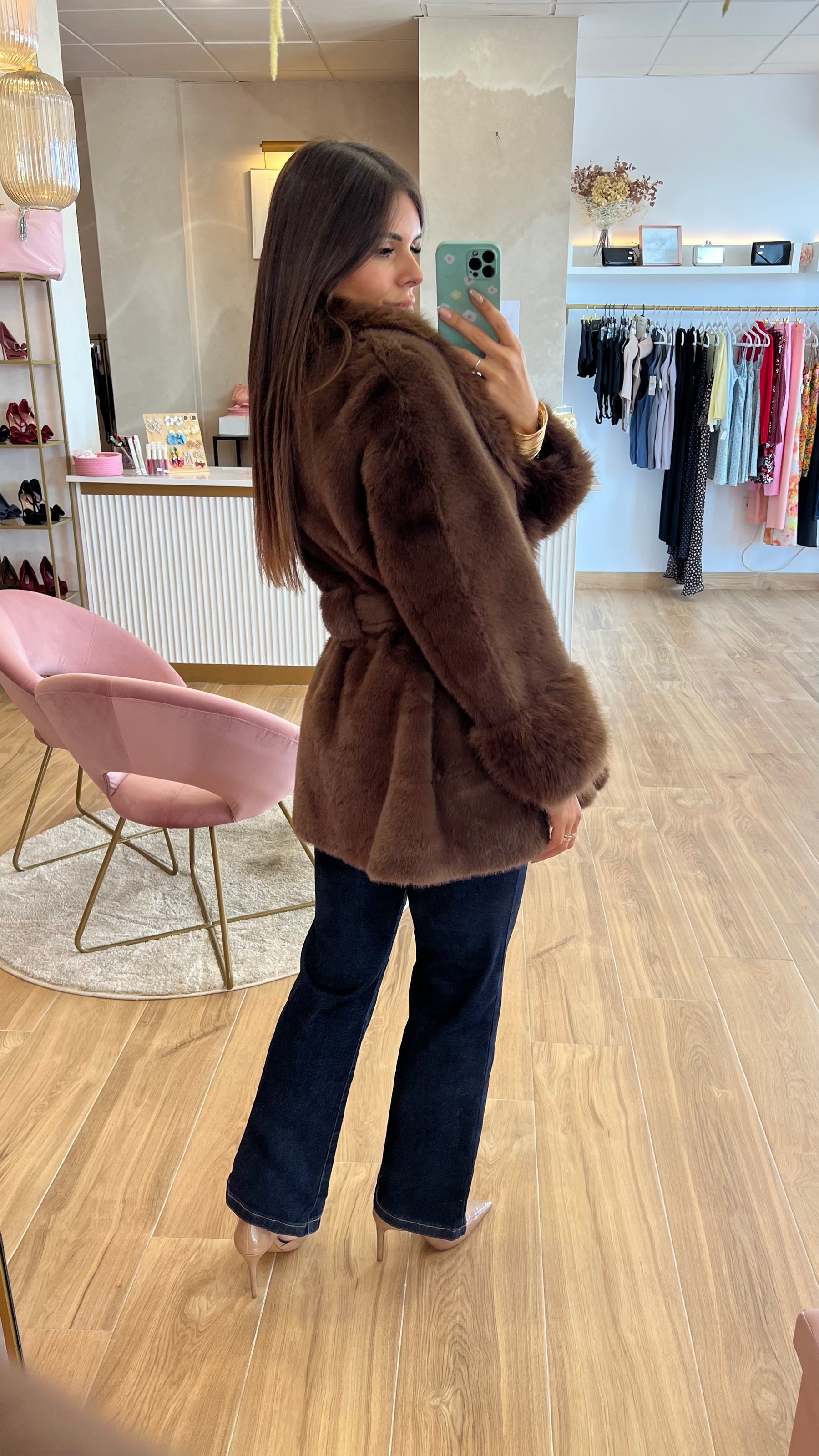 *Preventa* Abrigo Francia Café