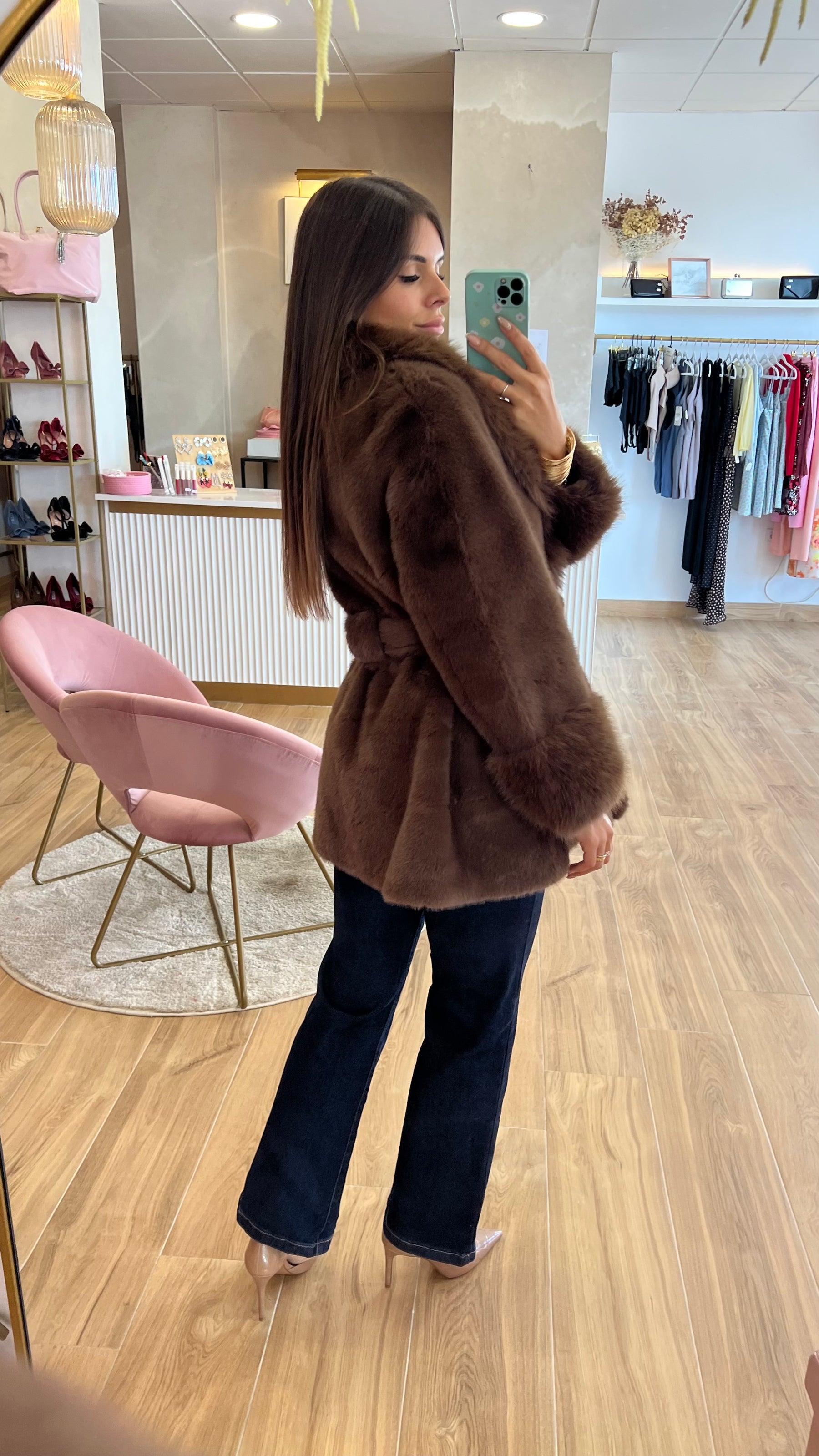 *Preventa* Abrigo Francia Café