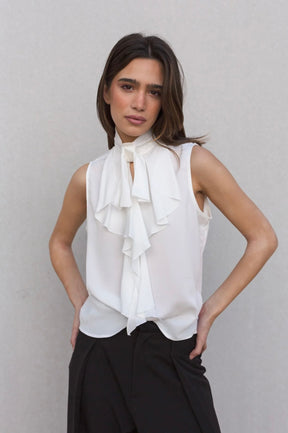 Blusa Volantes Lazada