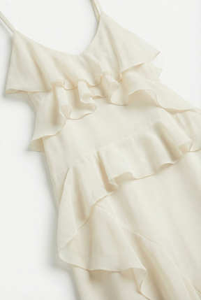 Vestido Delia Beige