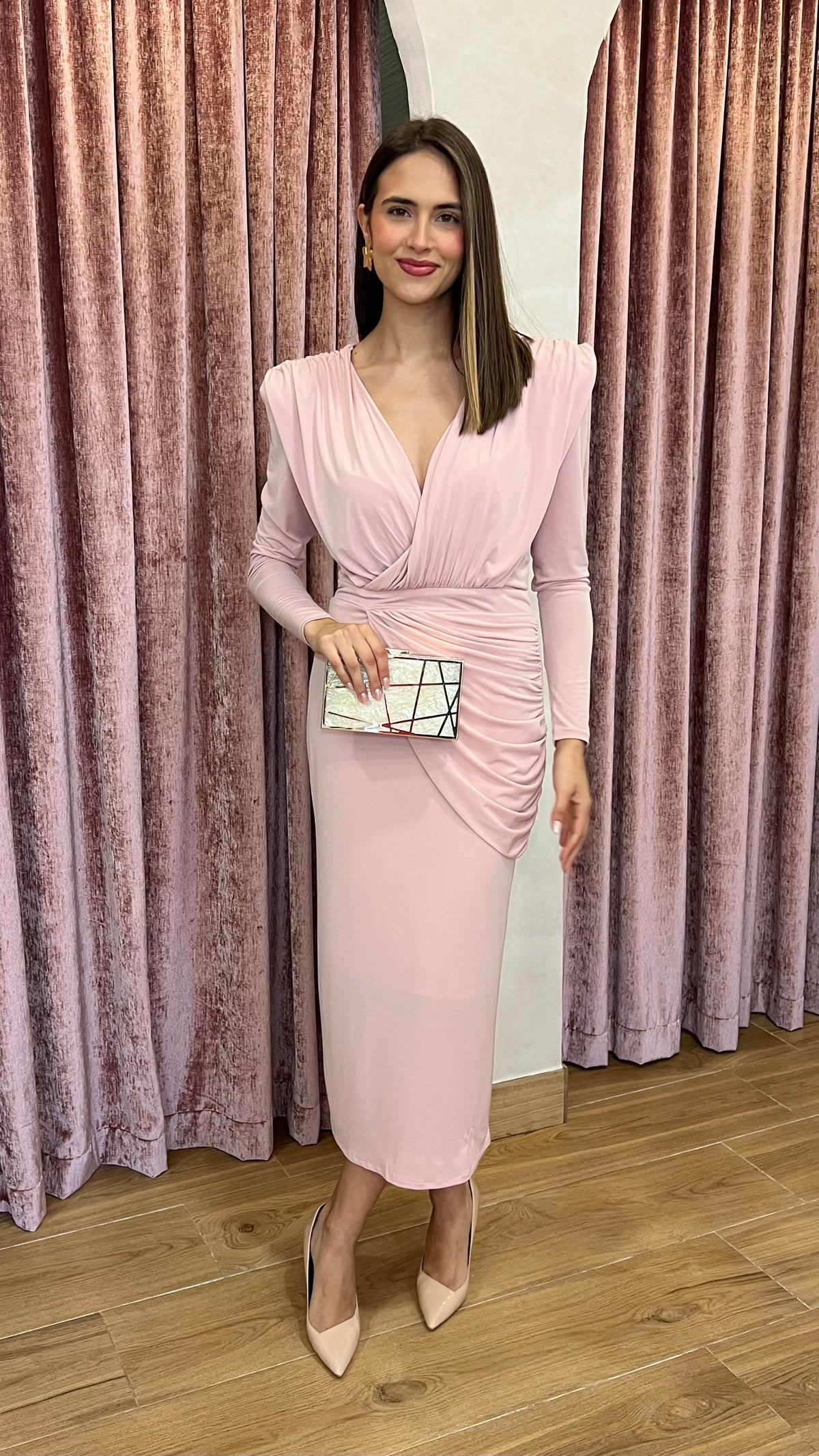 Vestido Elena Nude “Made in Spain”