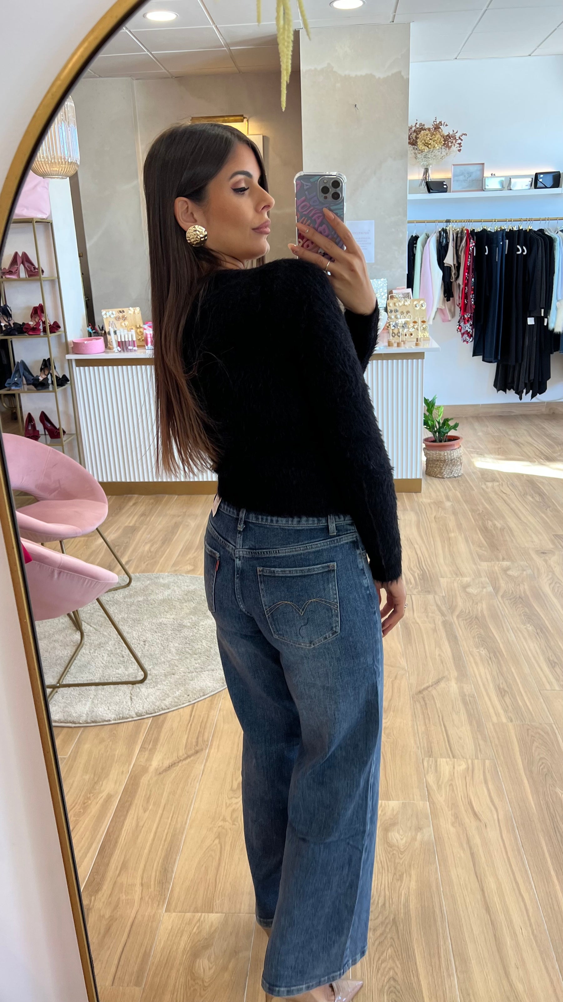 Rebeca Básica Pelito Negro