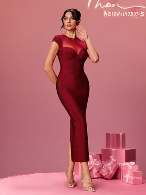 Vestido Bandage Charlotte Rojo