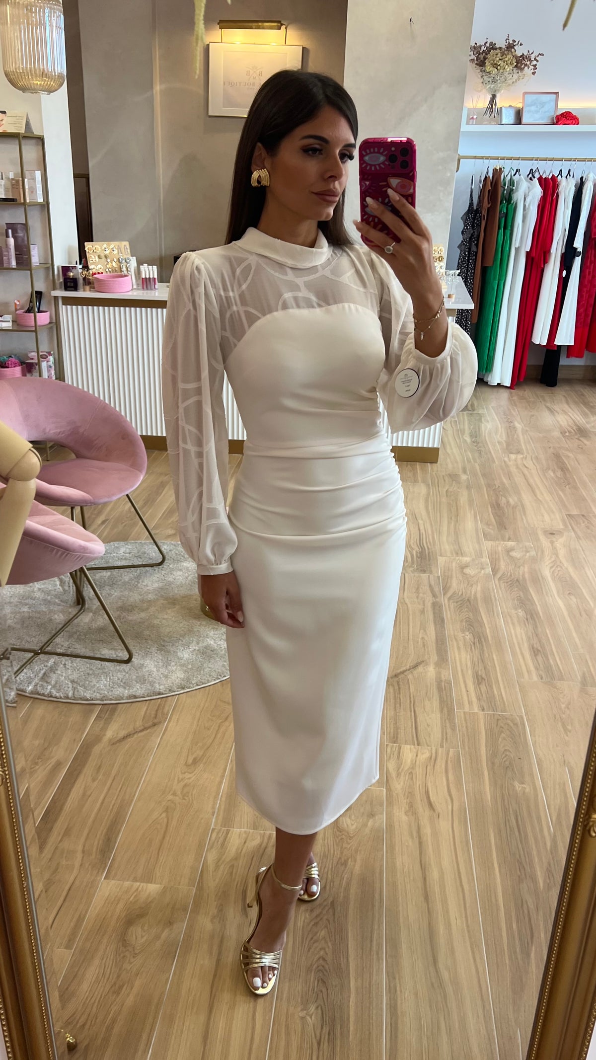 Vestido Eleanor Crudo “Made in Spain”